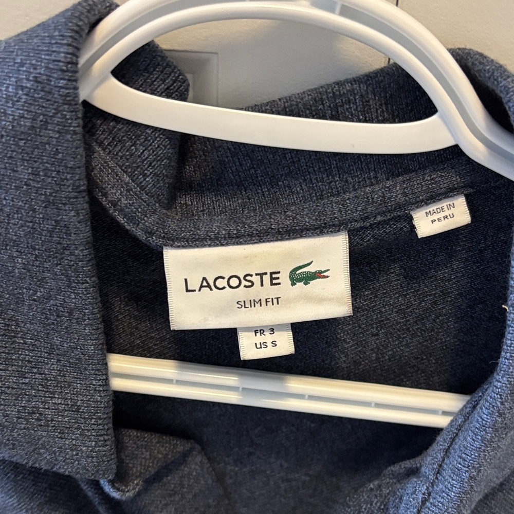 Lacoste Men's Dark Blue Polo Shirt - Picture 4 of 4